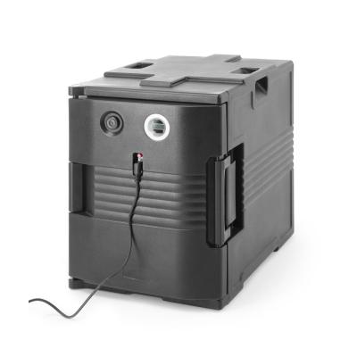 Tepelně izolovaný kontjner s funkcí ohřevu – pro catering, AmerBox, GN 1/1, 477x680x(H)620mm | 707692